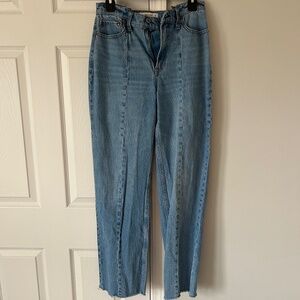Abercrombie & Fitch The Loose High Rise Curve Love Jeans - Size 0